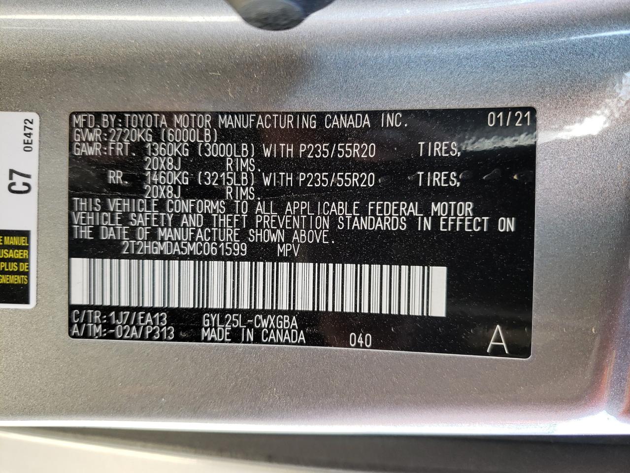 2021 Lexus RX 450H - Image 10