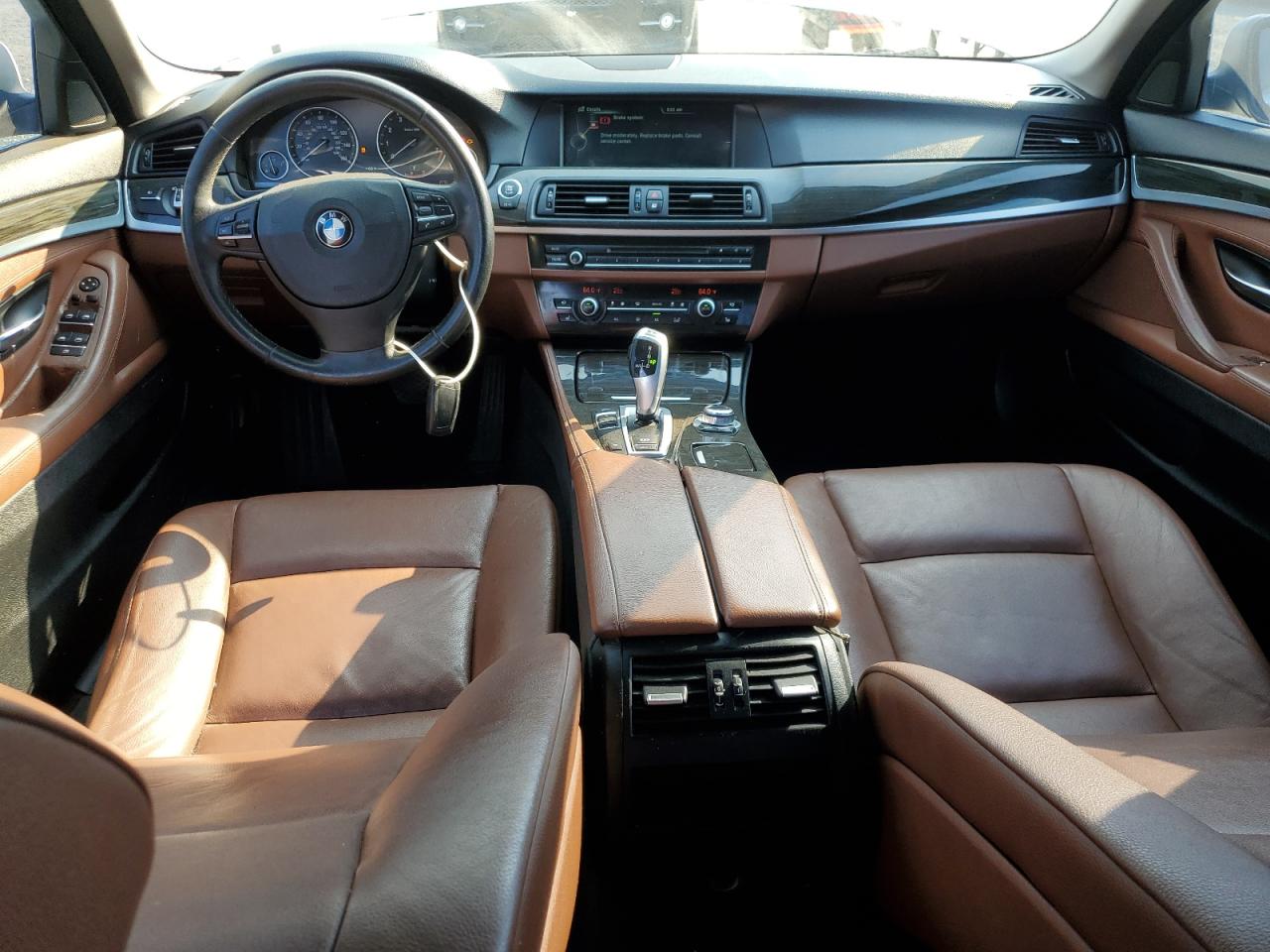 2013 BMW 5 SERIES WHITE - Image 8