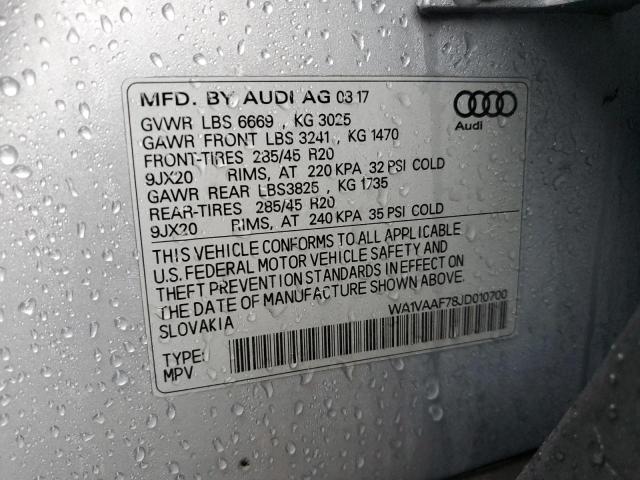 2018 Audi Q7 - Image 12