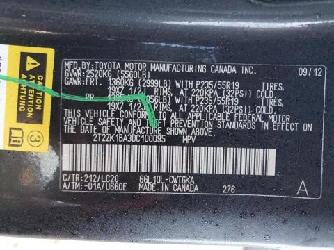 2013 Lexus RX350 - Image 9