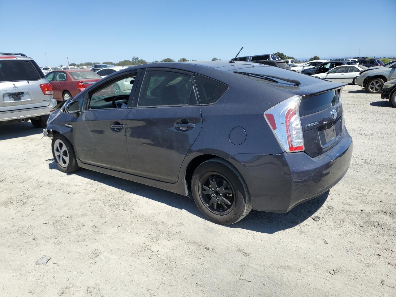 2015 TOYOTA PRIUS CHARCOAL - Image 2