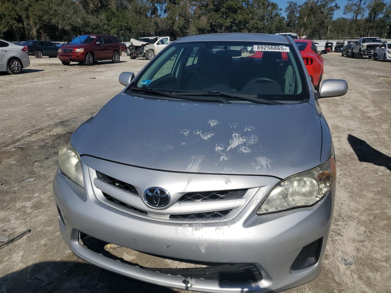 2012 TOYOTA COROLLA SILVER - Image 5
