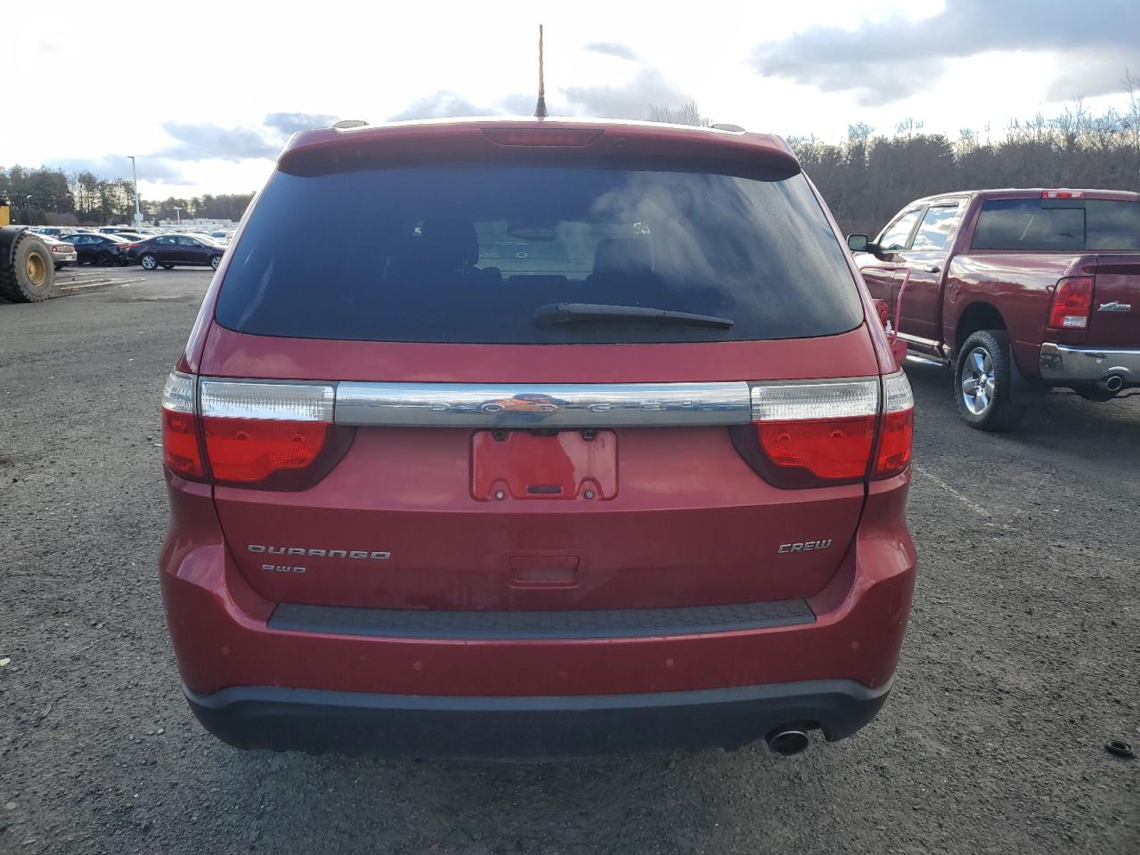2011 DODGE DURANGO RED - Image 6