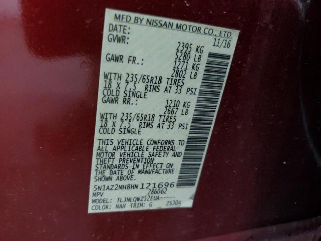 2017 Nissan MURANO - Image 12