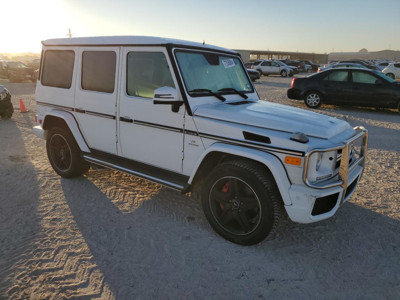 2014 MERCEDES-BENZ G-CLASS WHITE - Image 4