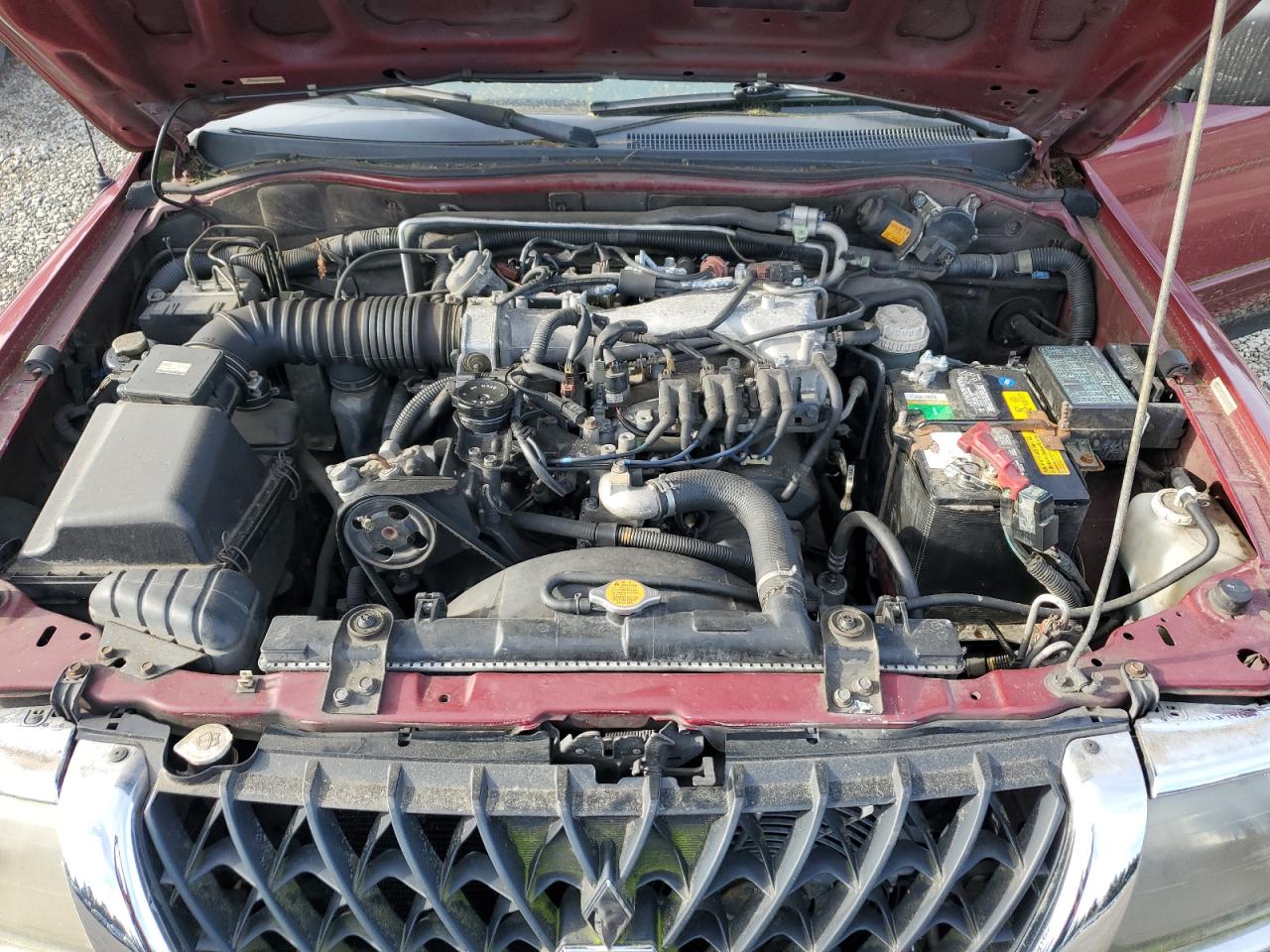 2003 MITSUBISHI MONTERO RED - Image 12