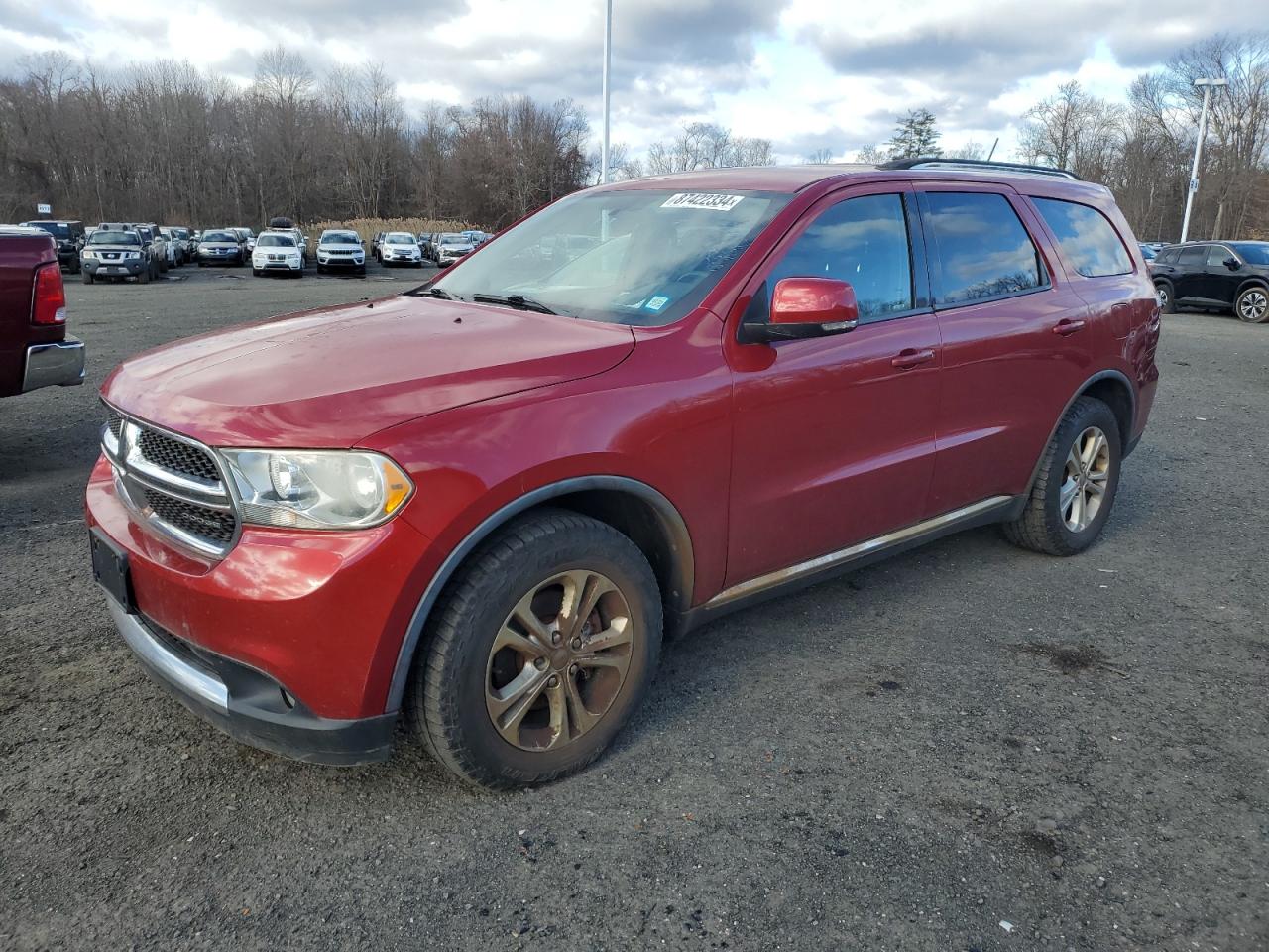 DODGE DURANGO RED