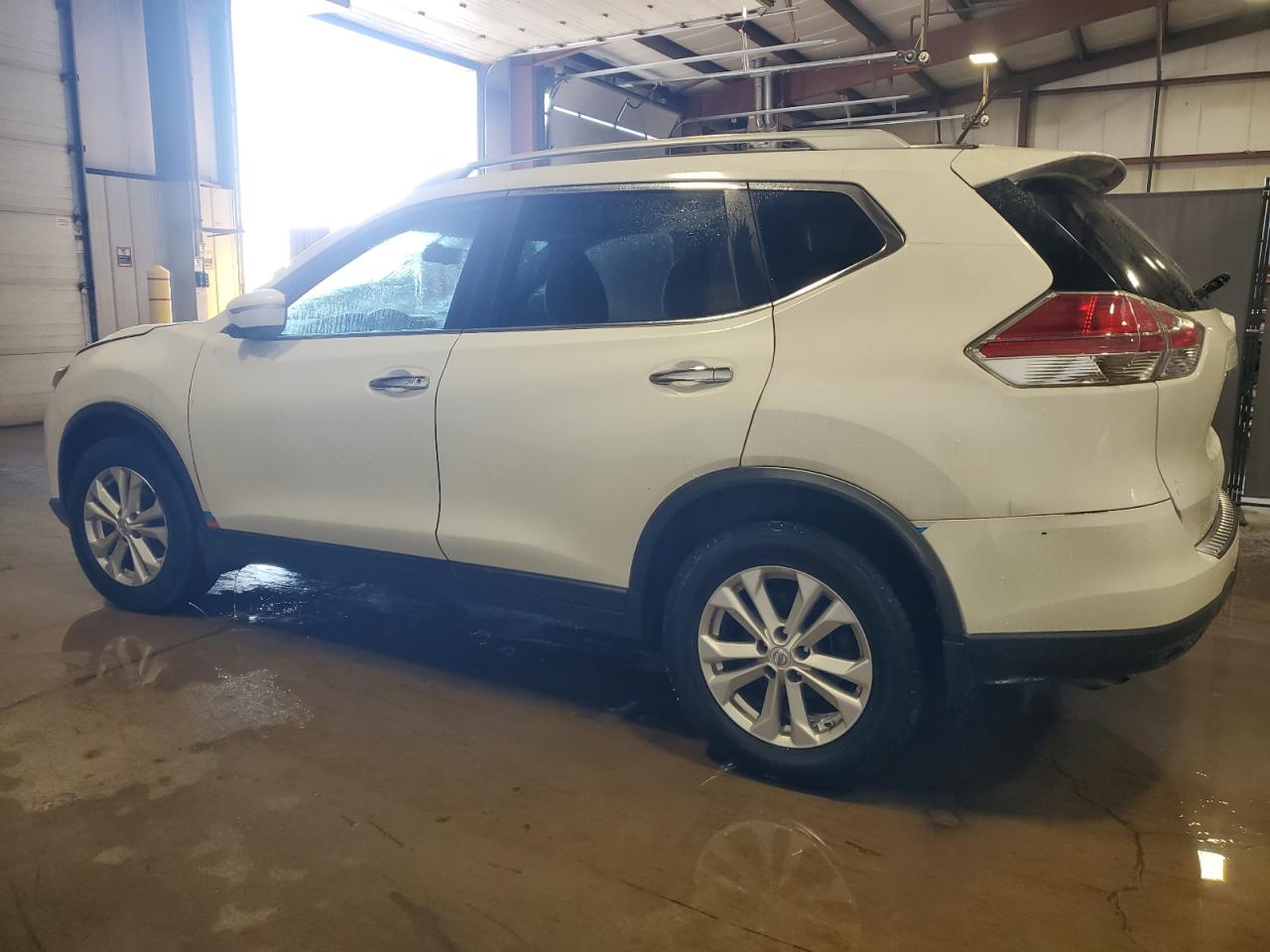 2015 NISSAN ROGUE WHITE - Image 2