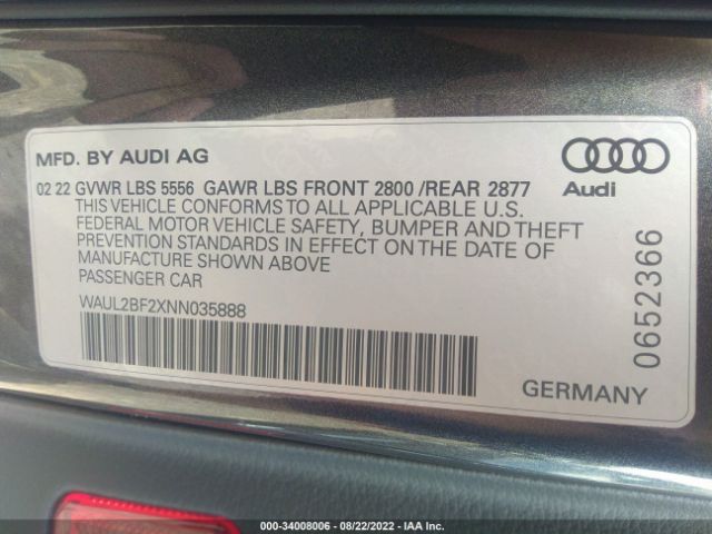 2022 Audi A6 - Image 9