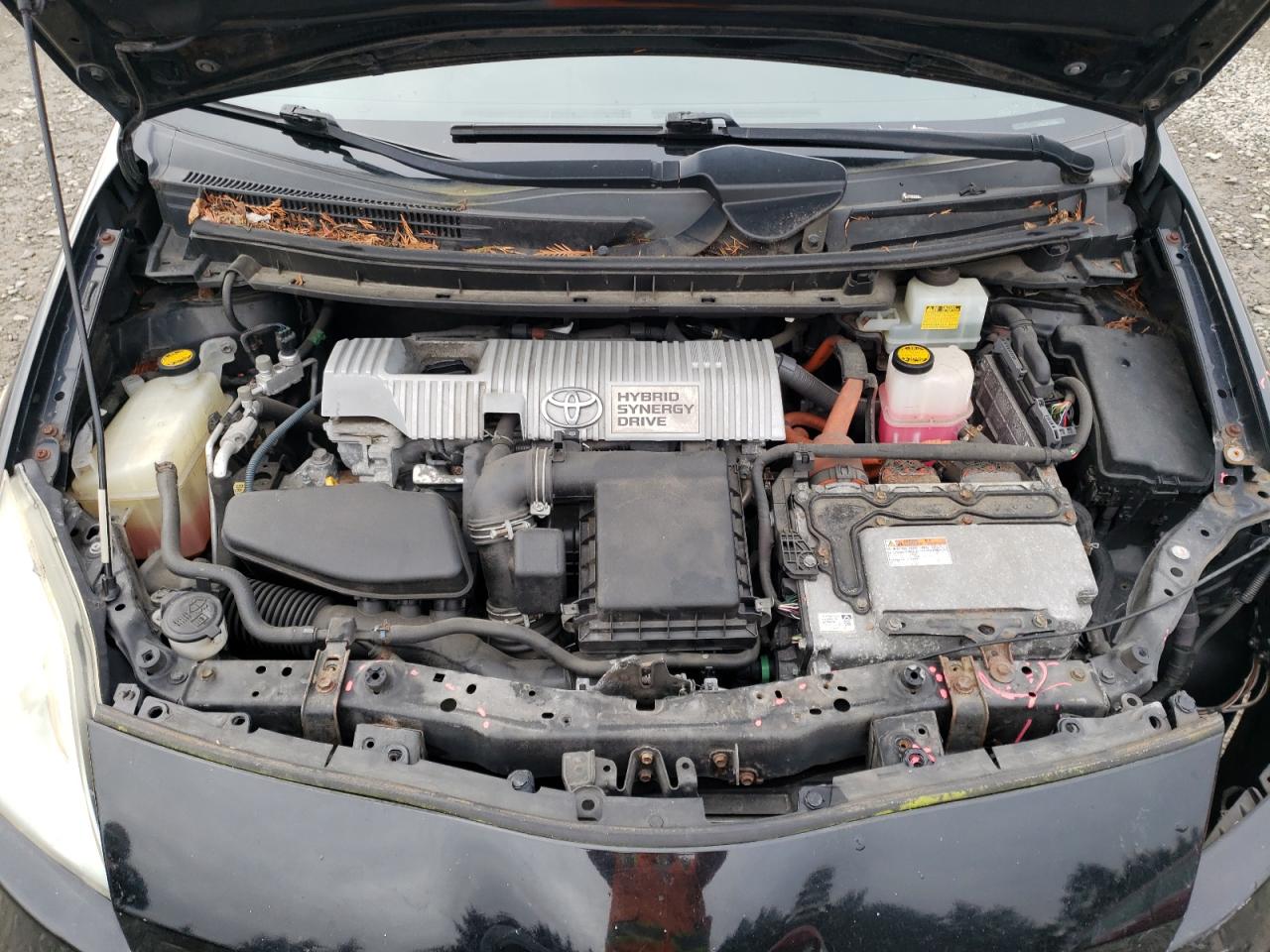 2011 TOYOTA PRIUS BLACK - Image 11