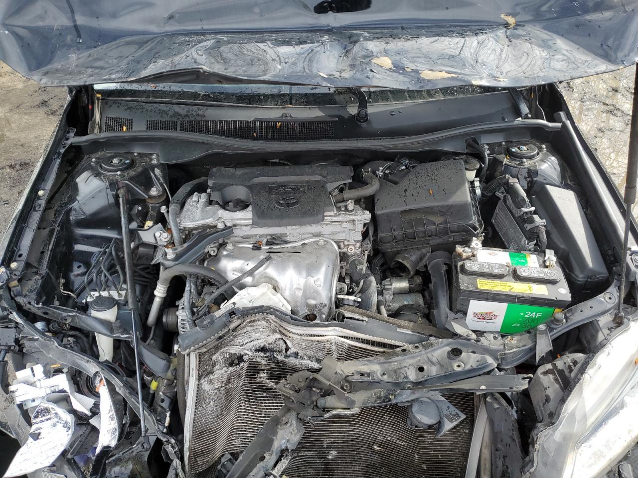 2015 TOYOTA CAMRY BLACK - Image 11