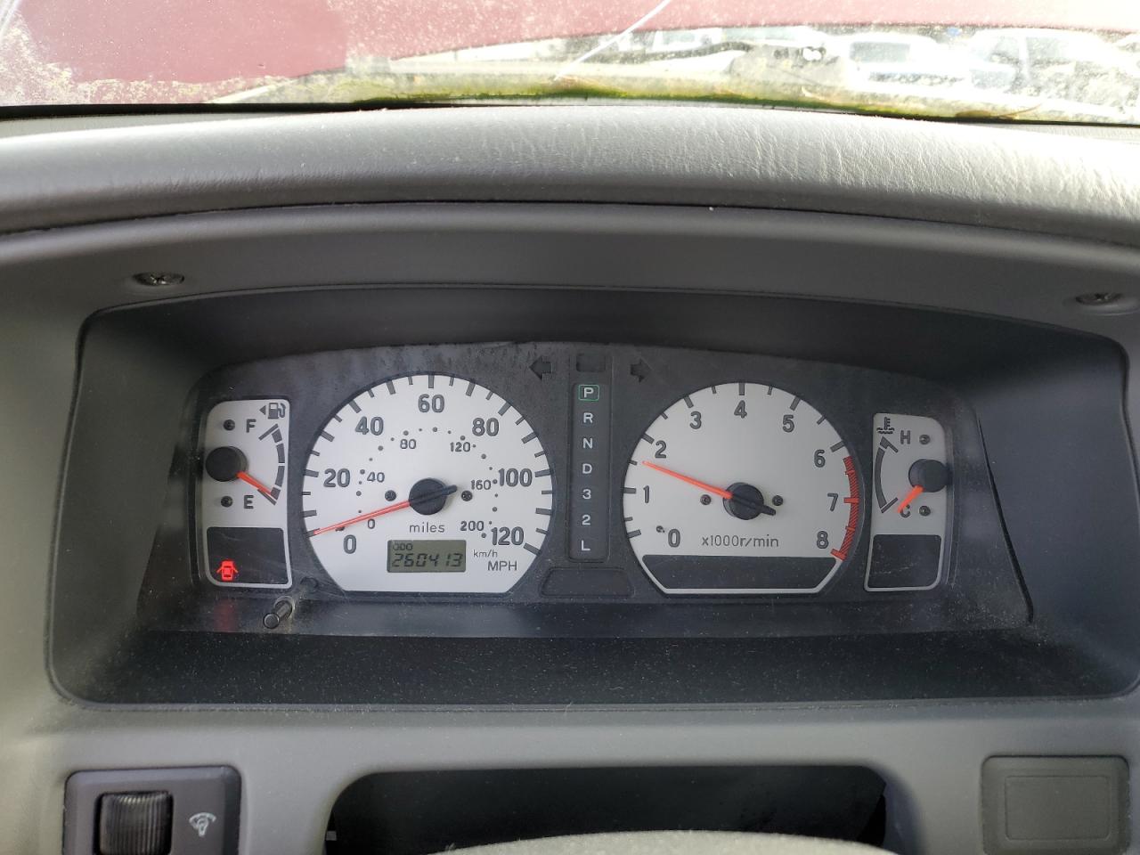 2003 MITSUBISHI MONTERO RED - Image 9