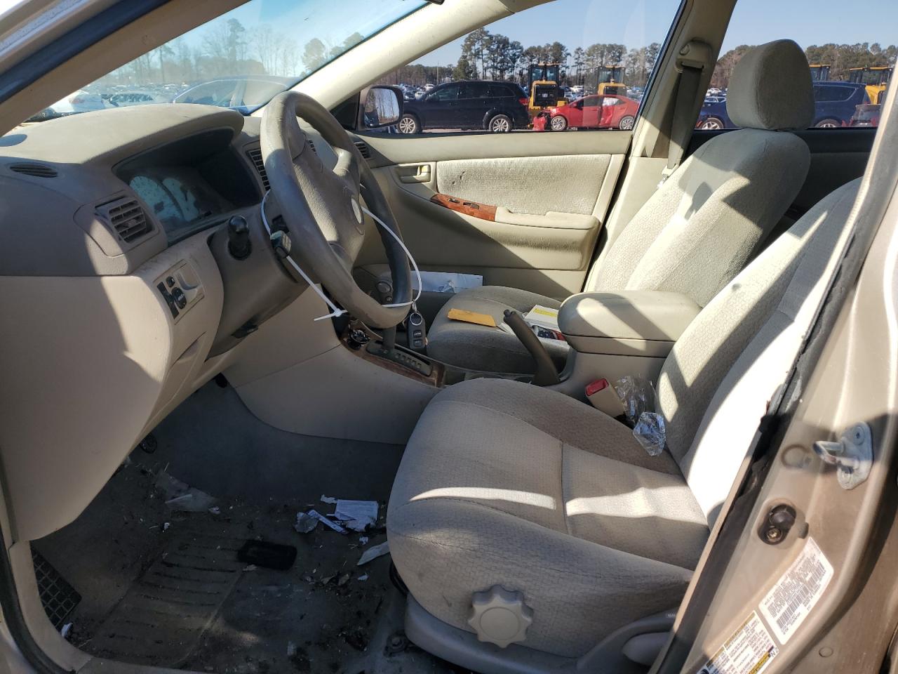 2004 TOYOTA COROLLA TAN - Image 7