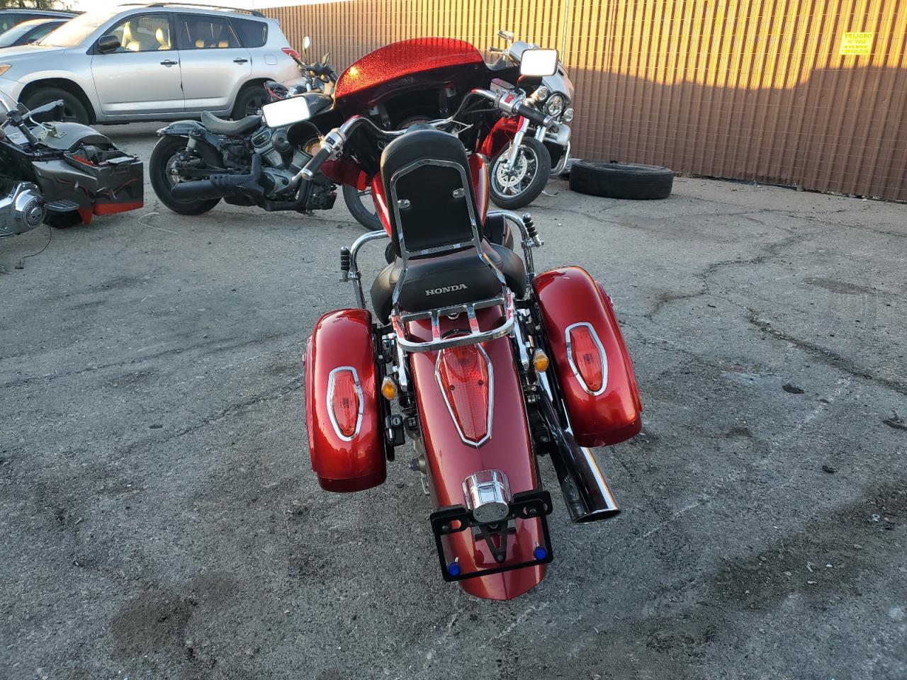2005 HONDA VT CYCLE RED - Image 4