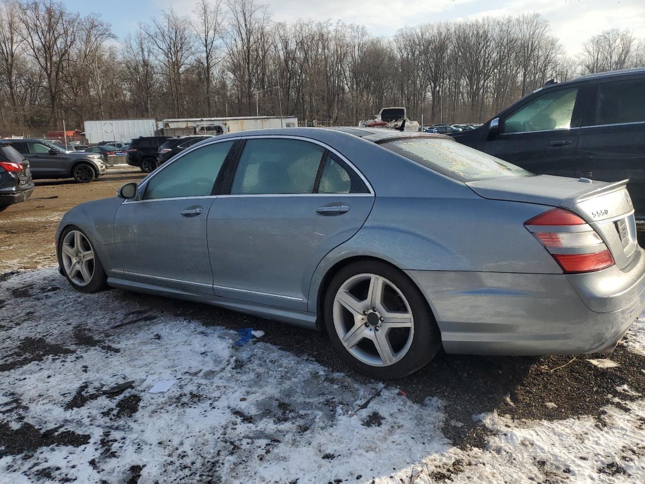 2007 MERCEDES-BENZ S-CLASS SILVER - Image 2