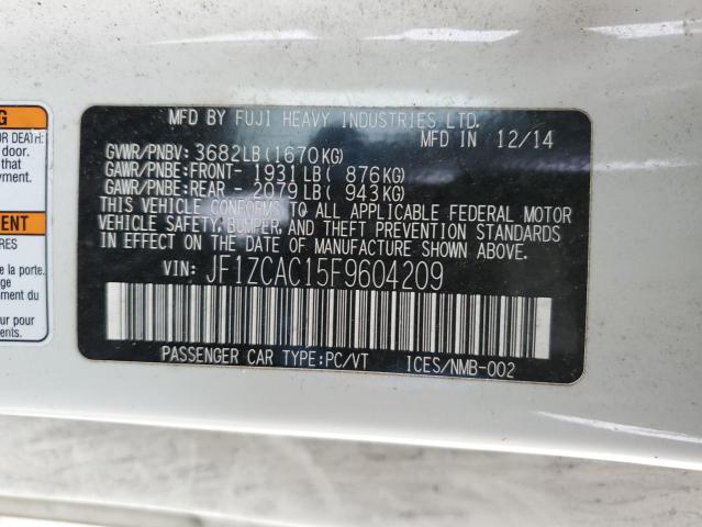 2015 Subaru BRZ - Image 12