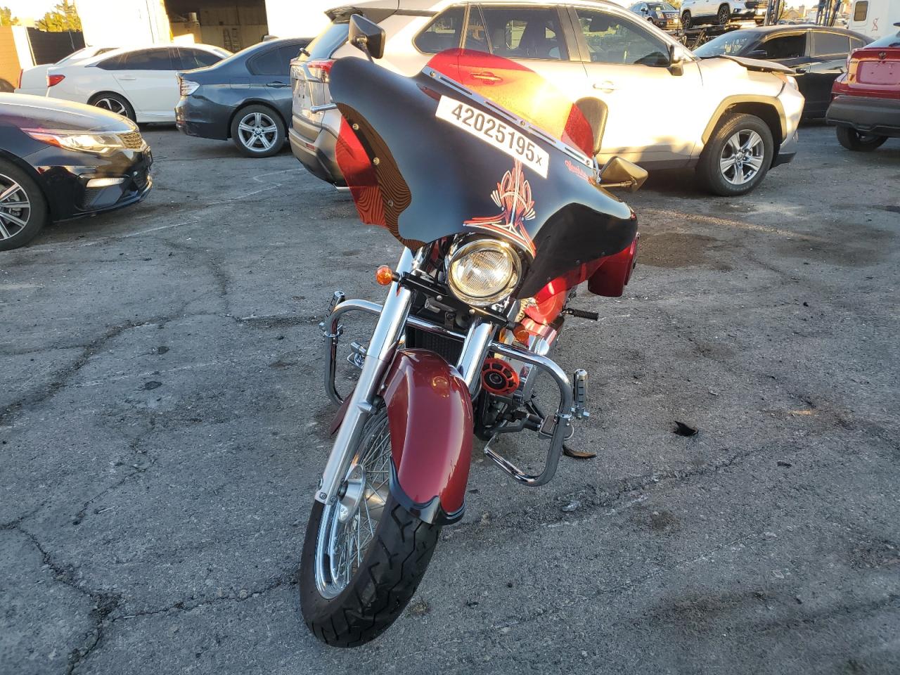 2005 HONDA VT CYCLE RED - Image 2