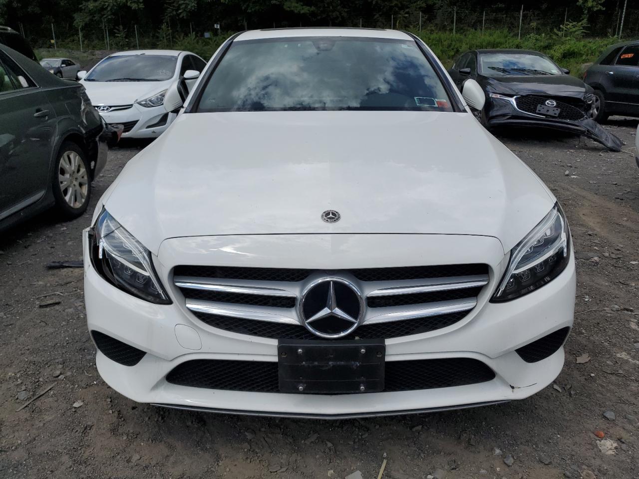 2019 MERCEDES-BENZ C-CLASS WHITE - Image 5
