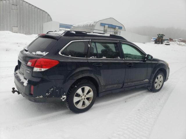 2011 SUBARU OUTBACK BLACK - Image 3