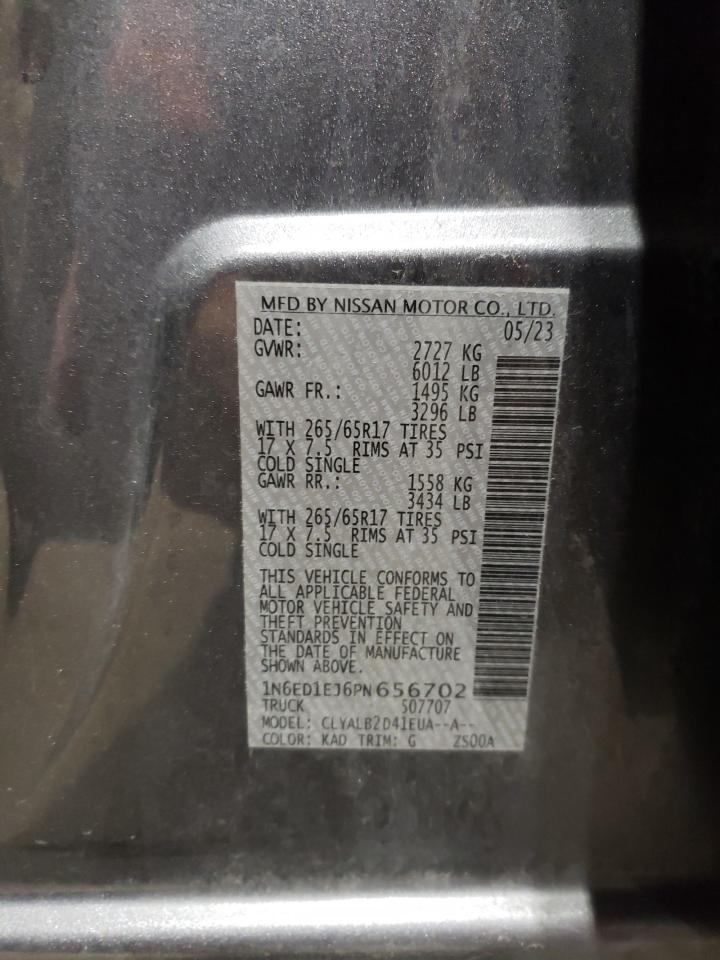 2023 NISSAN FRONTIER GRAY - Image 13