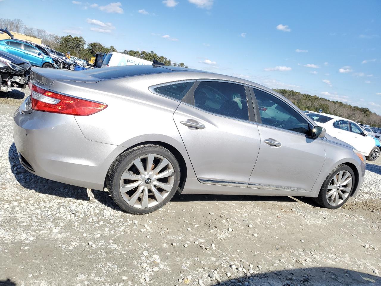 2014 HYUNDAI AZERA SILVER - Image 3