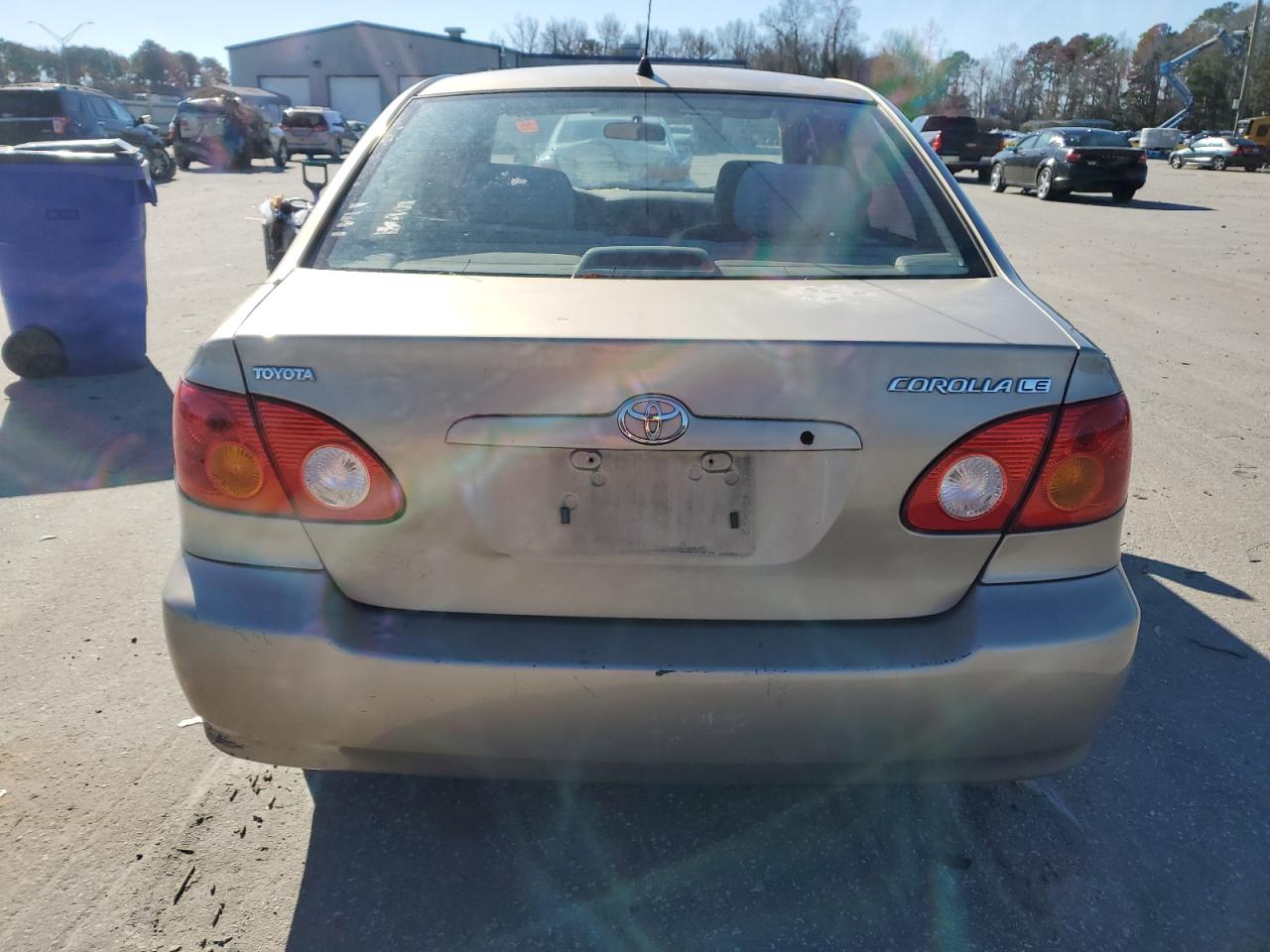 2004 TOYOTA COROLLA TAN - Image 6