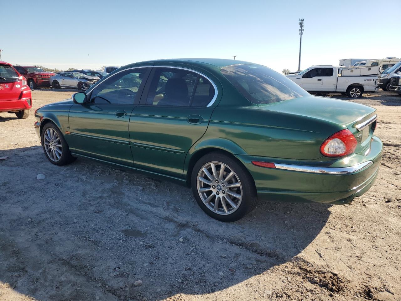 2007 JAGUAR X-TYPE GREEN - Image 2