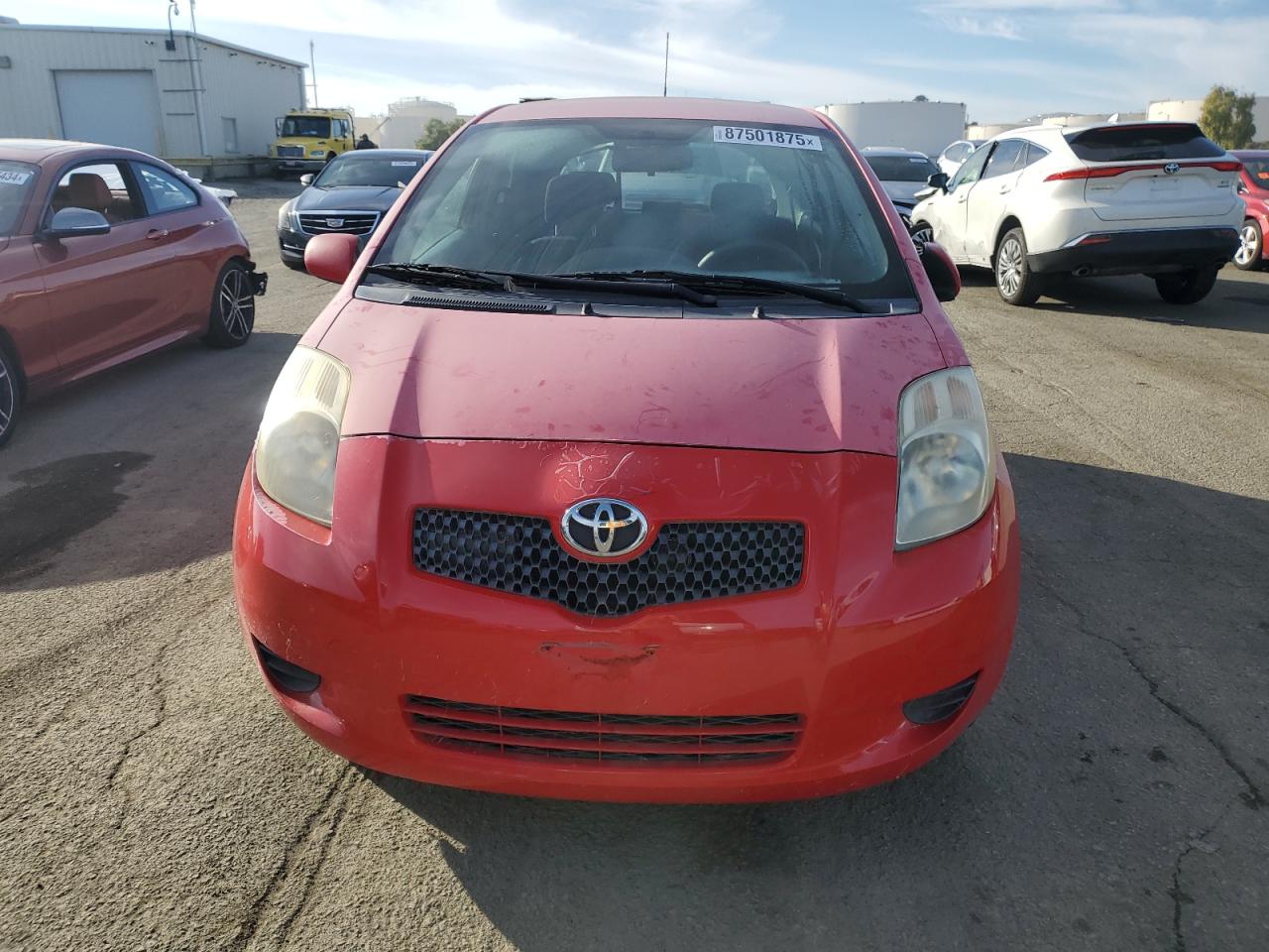 2007 TOYOTA YARIS RED - Image 5