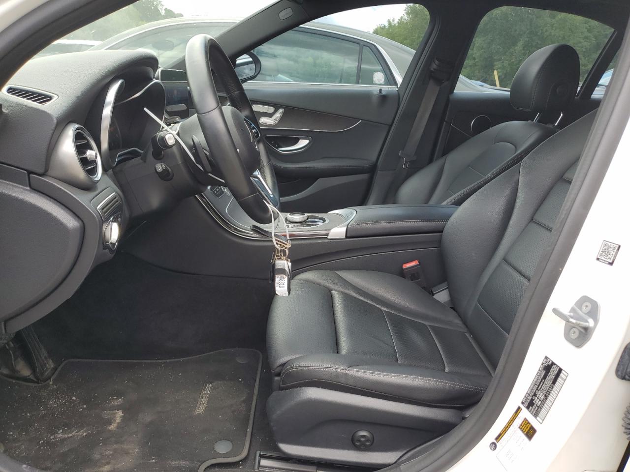 2019 MERCEDES-BENZ C-CLASS WHITE - Image 7