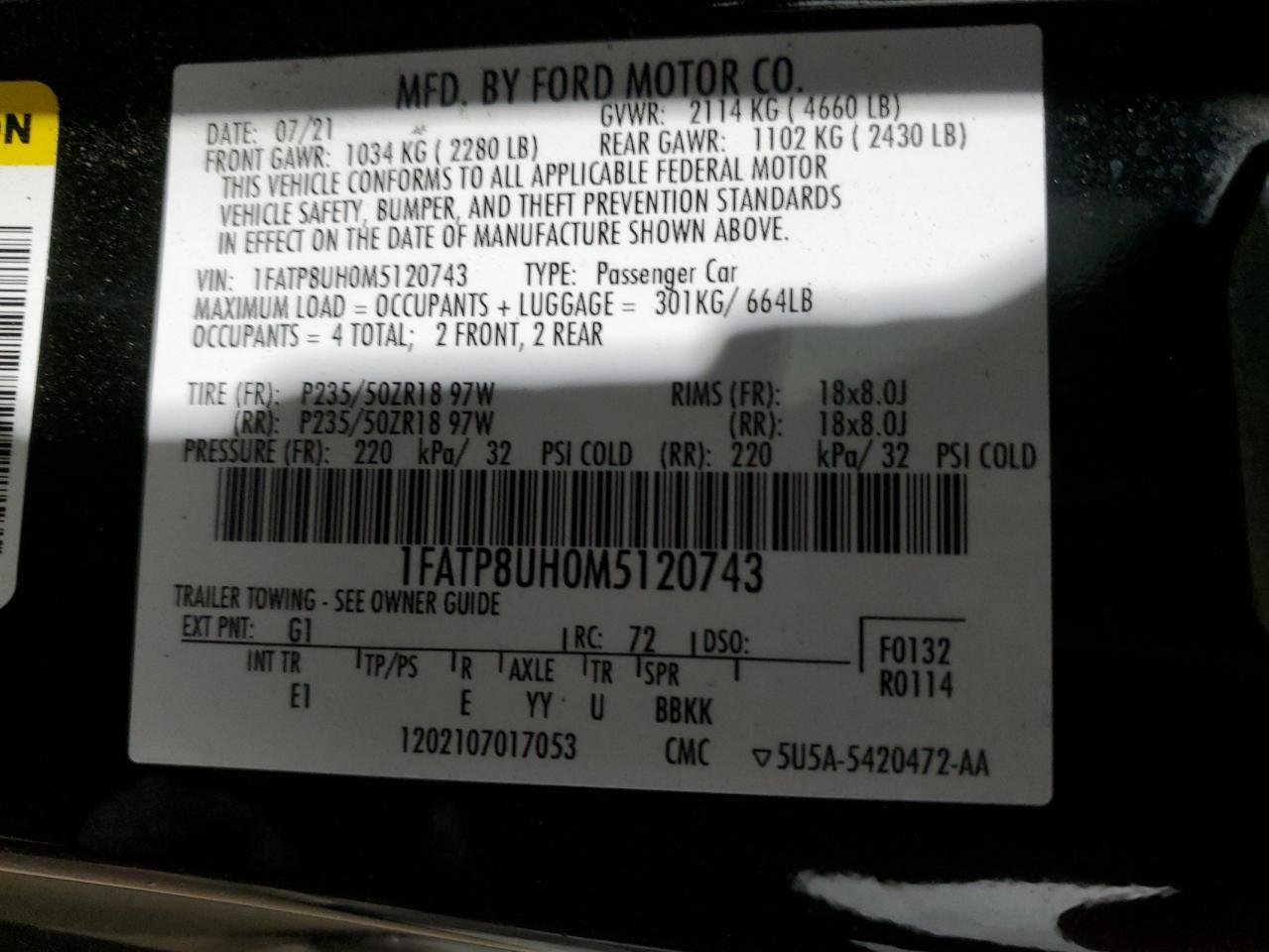 2021 FORD ALL Models BLACK - Image 12
