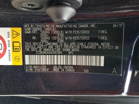 2017 Lexus RX350 - Image 9