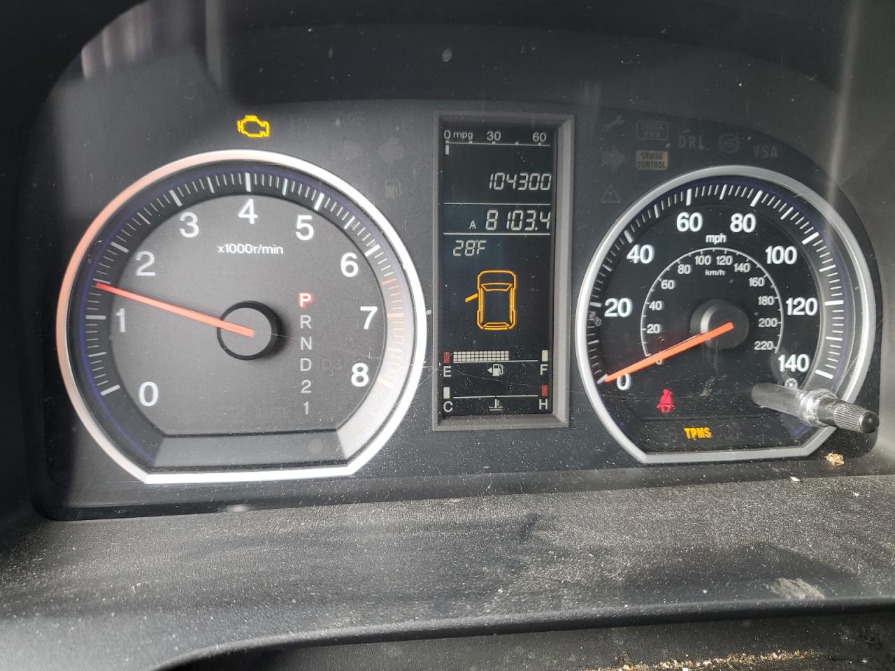2007 HONDA CRV BLACK - Image 9