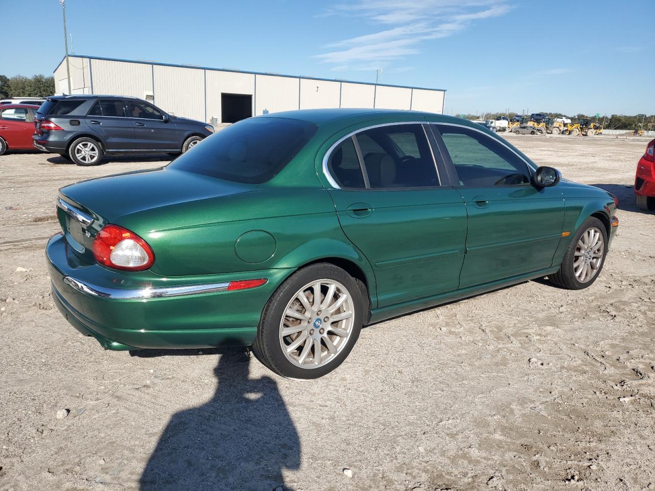 2007 JAGUAR X-TYPE GREEN - Image 3