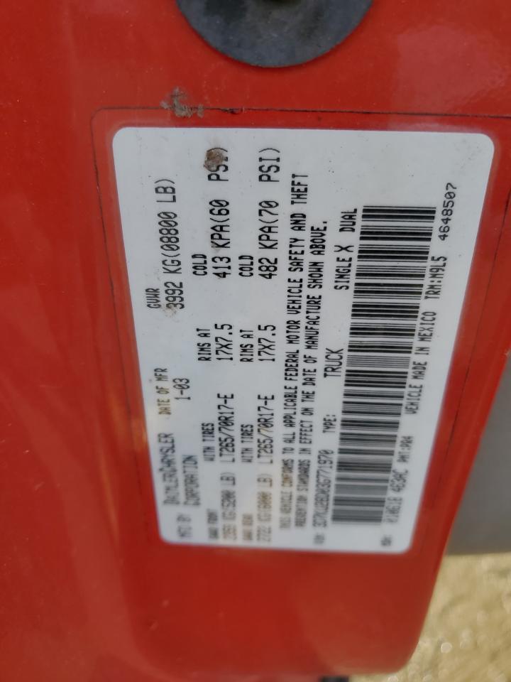 2003 Dodge Ram 2500 - Image 12