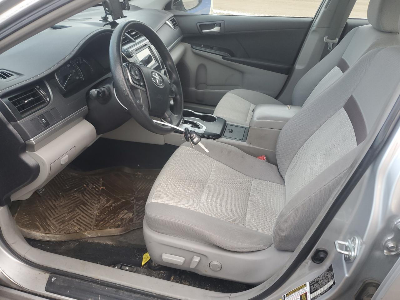 2012 TOYOTA CAMRY SILVER - Image 7