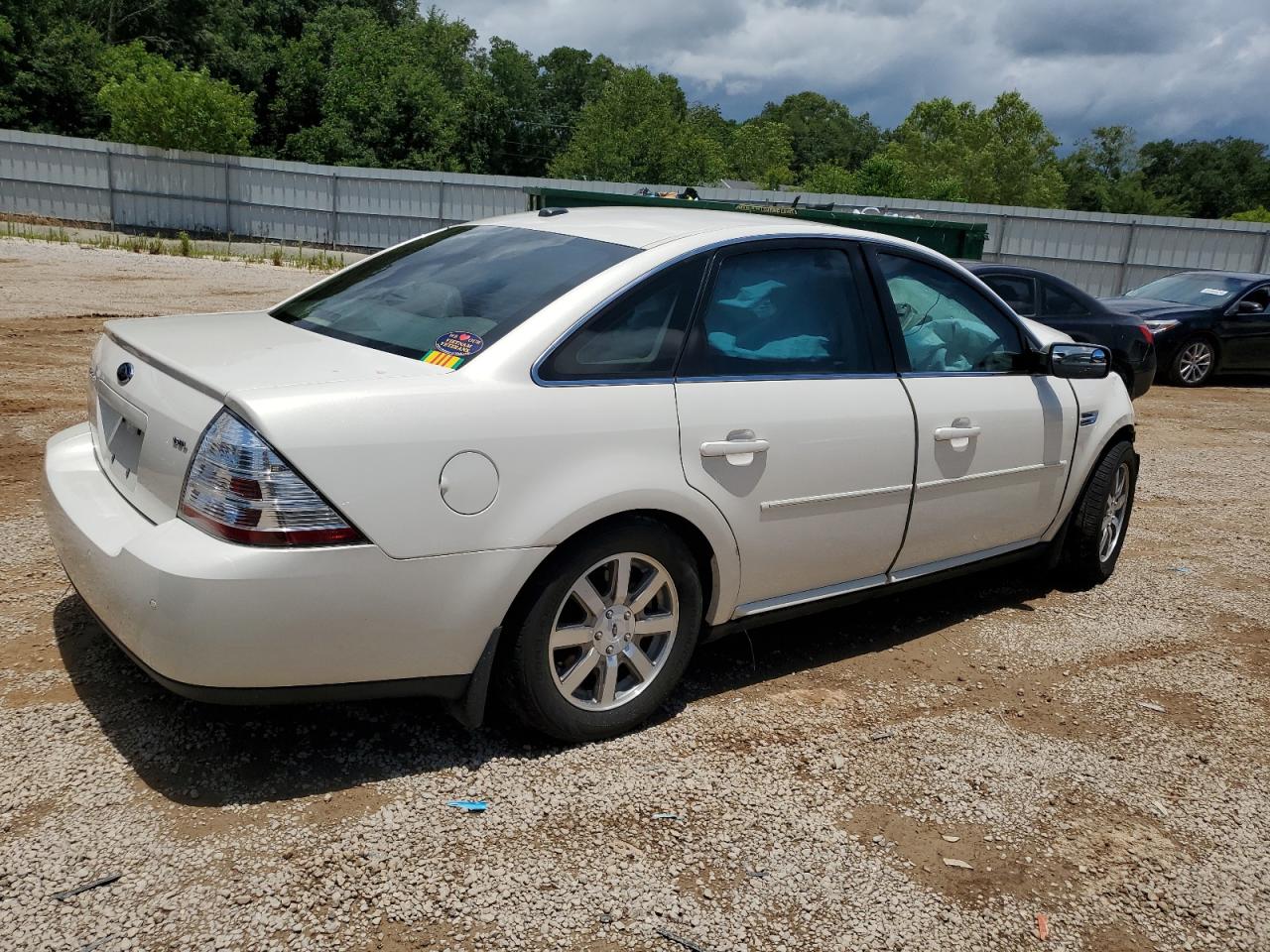 2009 FORD TAURUS SEL WHITE - Image 3