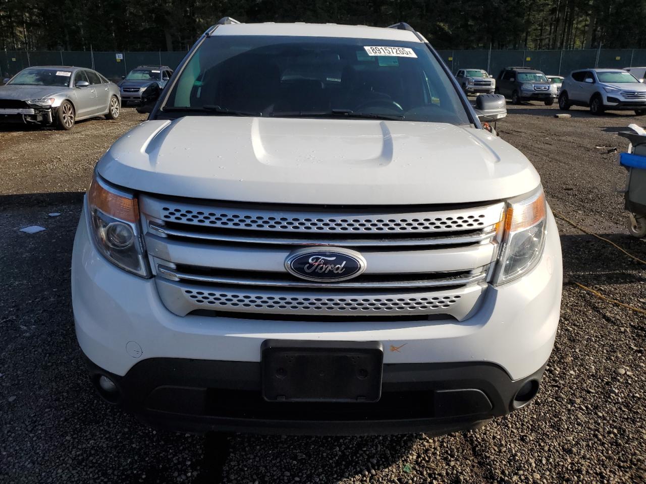 2015 FORD EXPLORER WHITE - Image 5