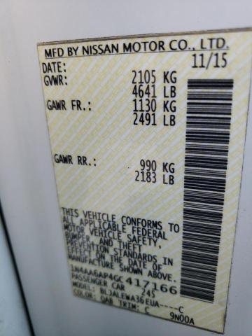2016 Nissan MAXIMA - Image 13