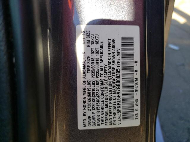 2016 Honda Odyssey - Image 10