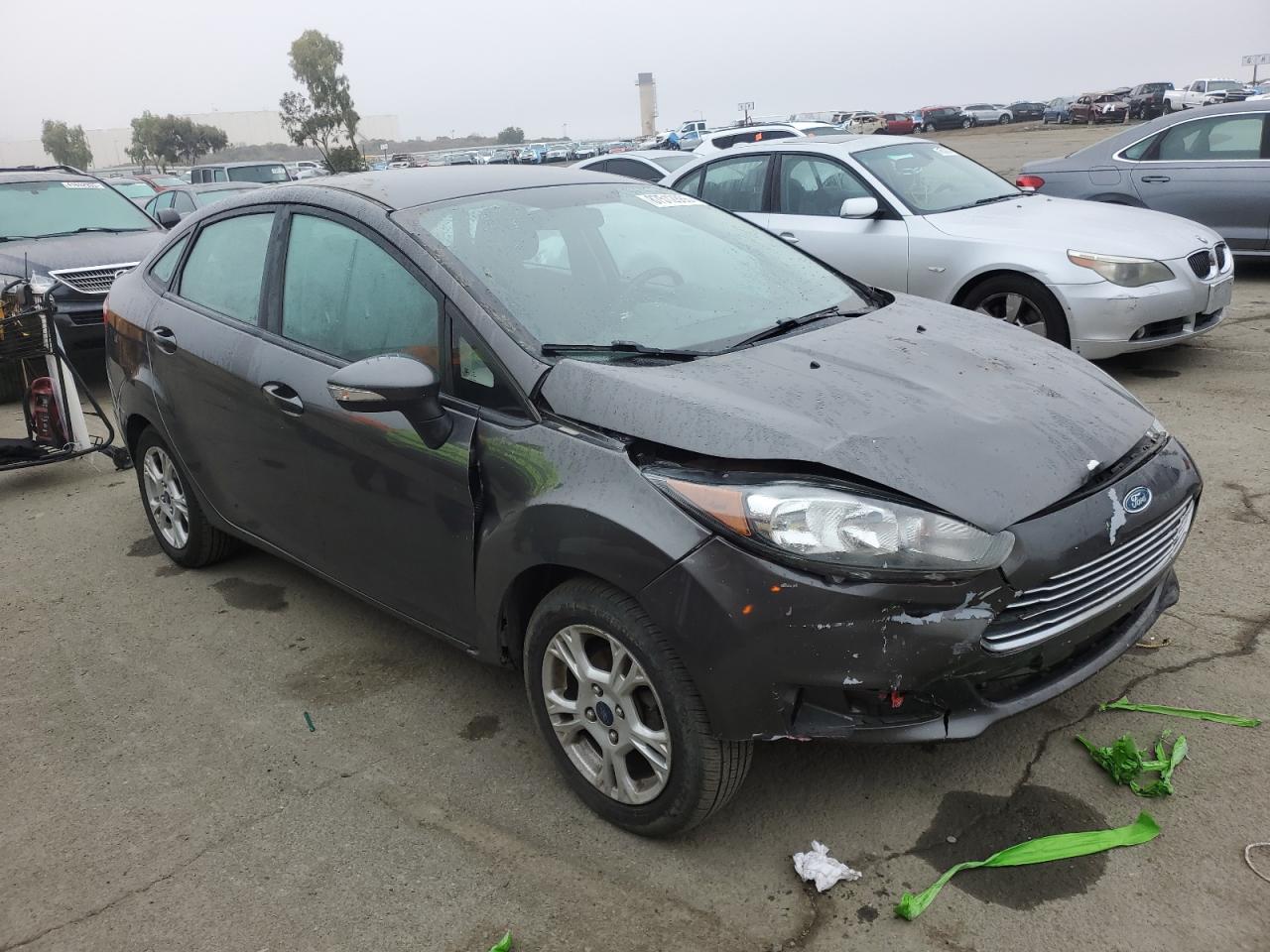 2015 FORD FIESTA GRAY - Image 4