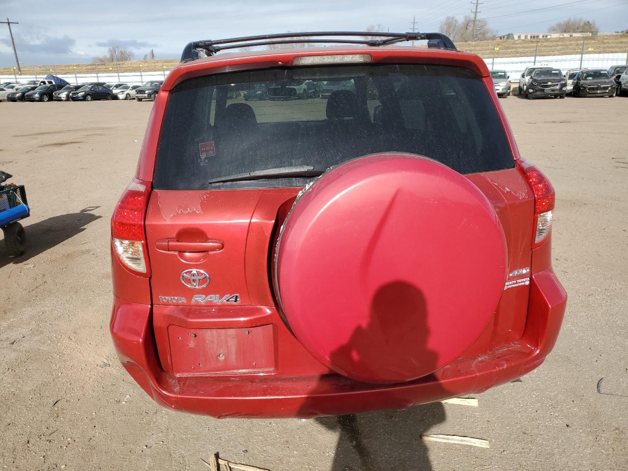 2008 TOYOTA RAV4 RED - Image 6