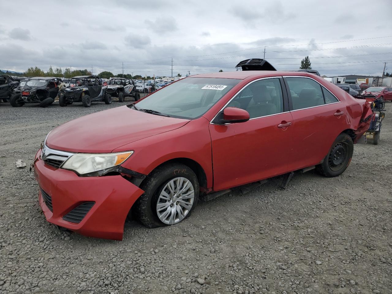 TOYOTA CAMRY RED