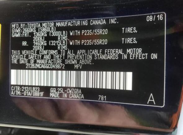 2016 Lexus RX350 Base - Image 9