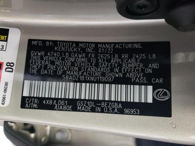 2022 Lexus ES - Image 12