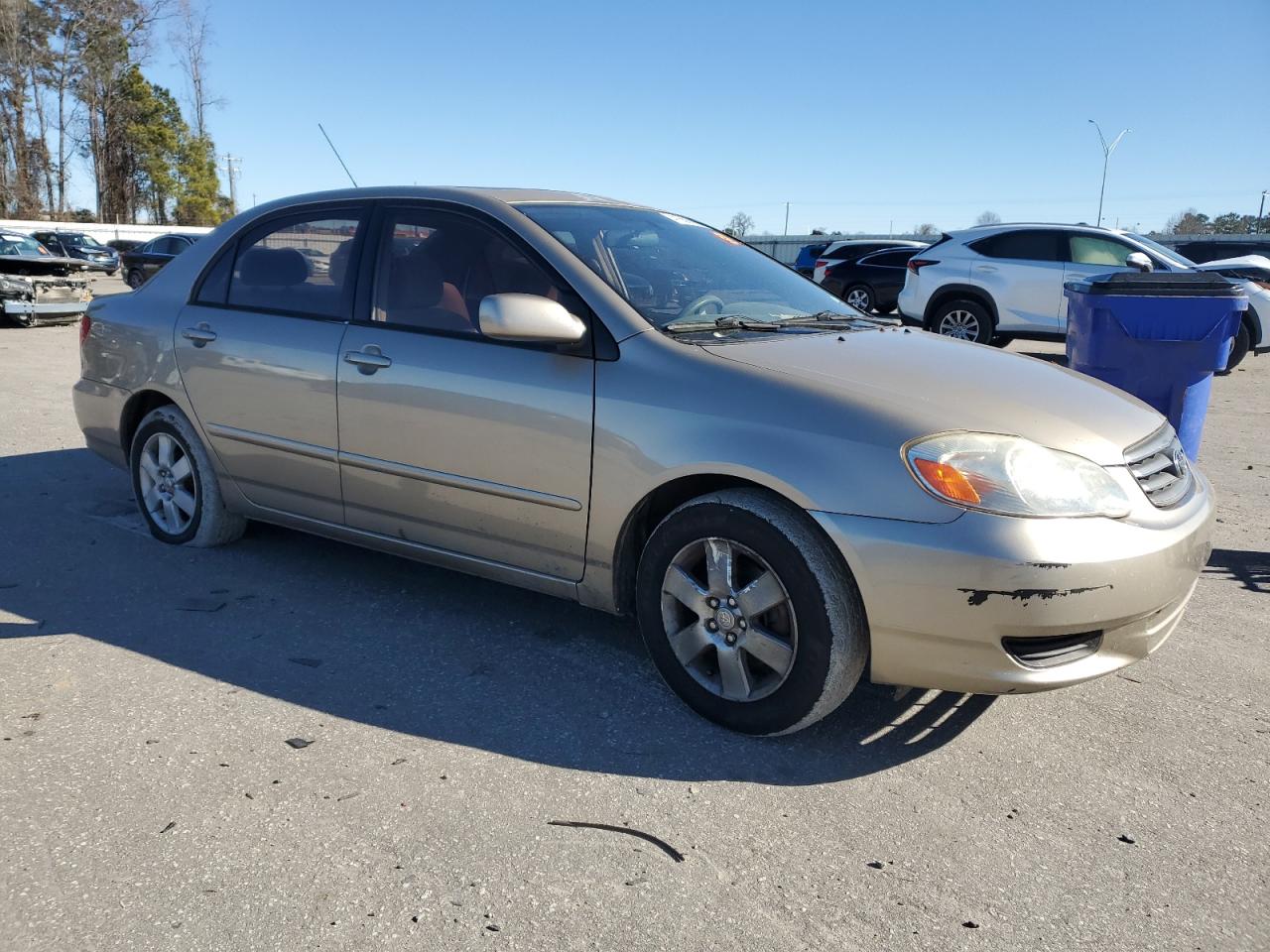 2004 TOYOTA COROLLA TAN - Image 4