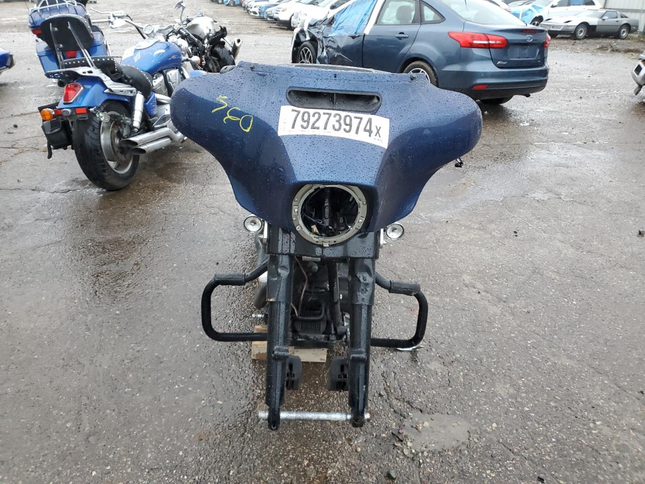 2014 HARLEY-DAVIDSON FL BLUE - Image 2