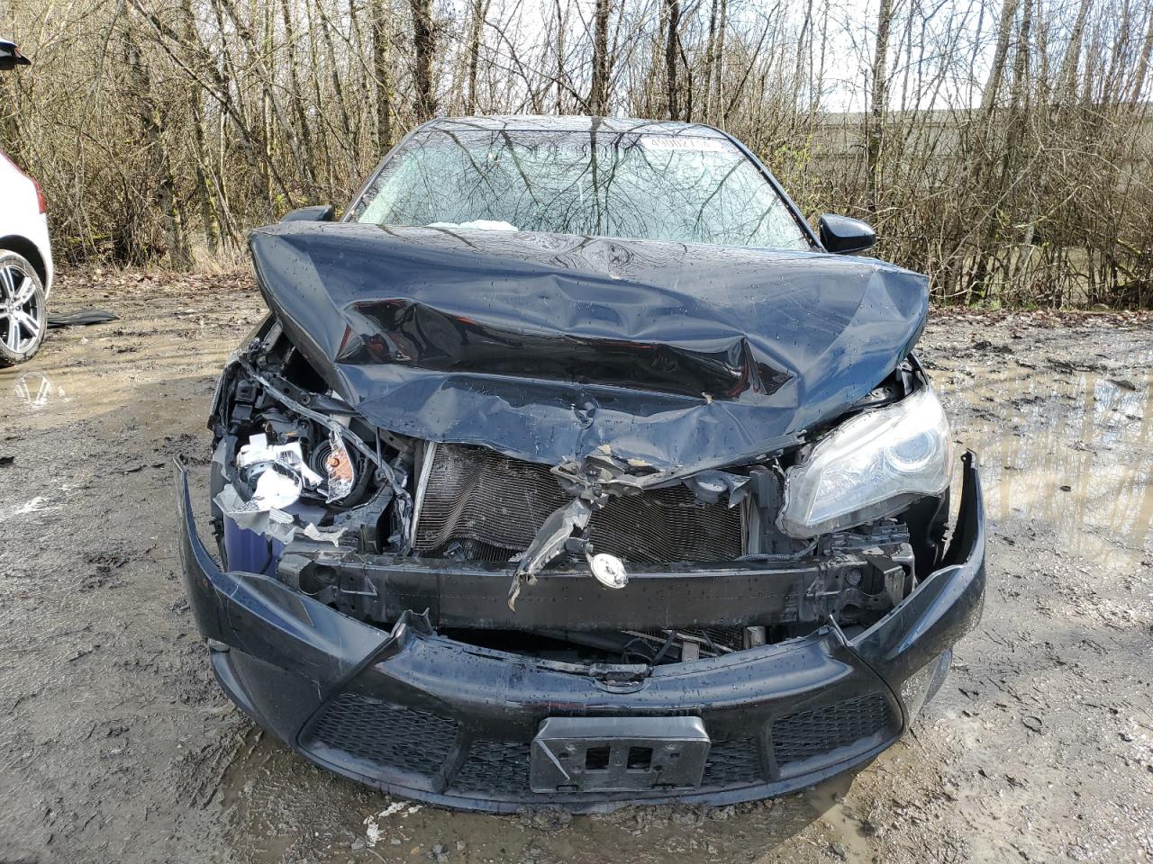 2015 TOYOTA CAMRY BLACK - Image 5