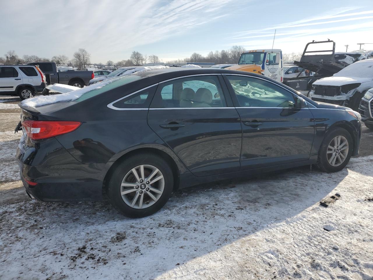2016 HYUNDAI SONATA BLACK - Image 3