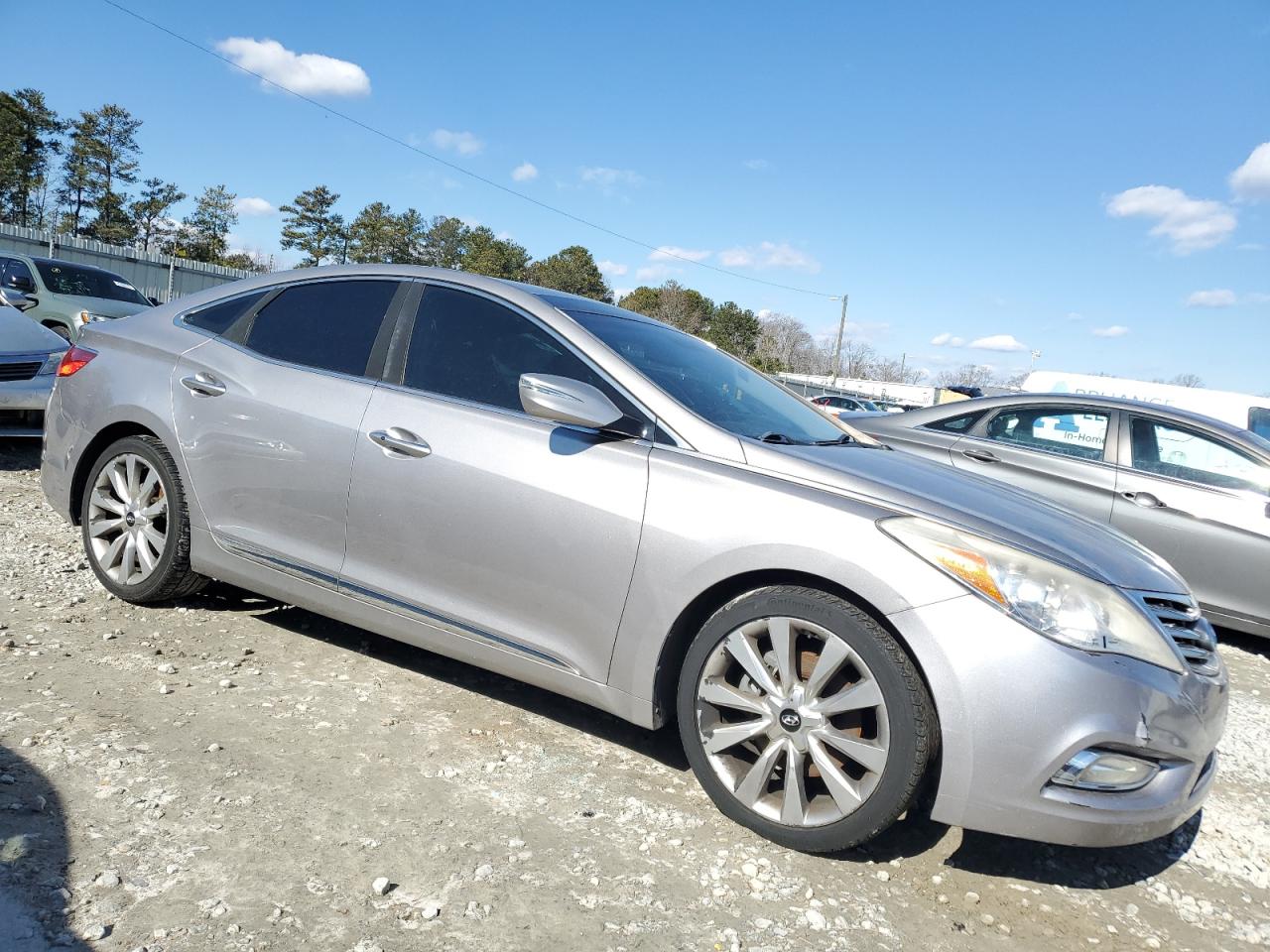 2014 HYUNDAI AZERA SILVER - Image 4