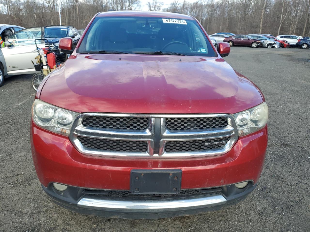 2011 DODGE DURANGO RED - Image 5